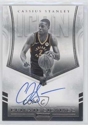 #ad 2020 21 Panini Cassius Stanley #PSI CST Auto RC 1u6 $10.71