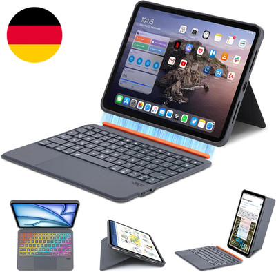 Flex Tastaturhülle Für Ipad Pro 12,9 Zoll (3., 4., 5. Und 6. Gen) Und Ipad Air 1