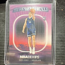 Panini 2024-25 NBA Hoops Skyview Zach Edey #14 Rookie Insert Grizzlies