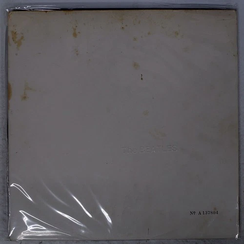 BEATLES WHITE ALBUM APPLE AP8571 Japan VINYL 2LP