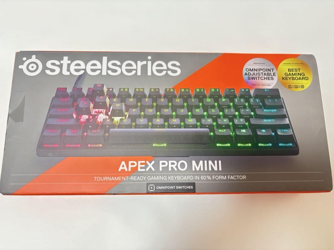 【JP配列・有線】SteelSeries Apex Pro Mini used SteelSeries Apex Pro Mini JP Gaming Keyboard Used | eBay