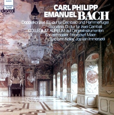 Carl Philipp Emanuel Bach - Doppelkonzert Es-dur / Sonatina D-dur LP (VG+) '*