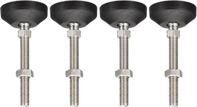 Nivellierfüße verstellbar drehbar Nivellier 4er Pack â Nylon schwarz