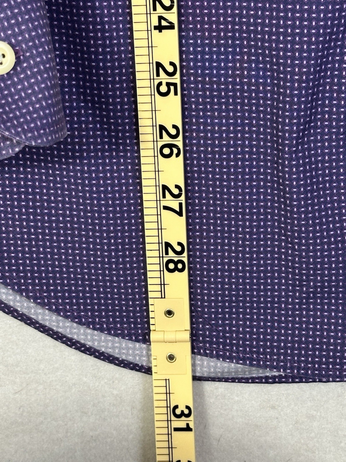 Peter Millar Men's Button Down LS Medium Purple G… - image 7