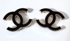 Chanel CH5541 Sunglasses BLACK / GOLD Replacement Push-in Temple Logo 1-pair NEW