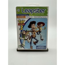LeapFrog Leapster Toy Story 3 Learning Game 1st Grade Phonics Word Building