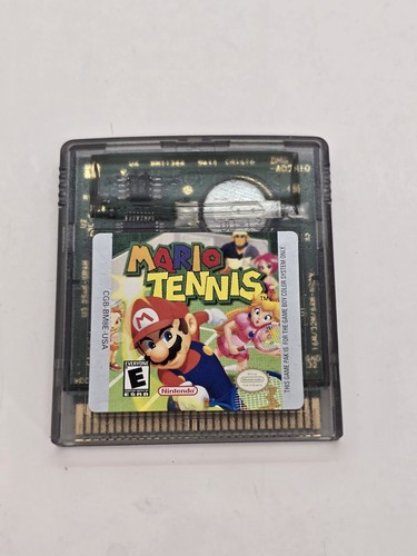 Mario Tennis (Nintendo Game Boy Color, 2001) GBC Original Getestet Neue Batterie