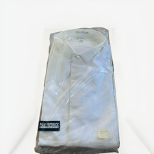 Paul Fredrick Cotton Solid White French Cuff Dress Shirt 16-36 Made in USA