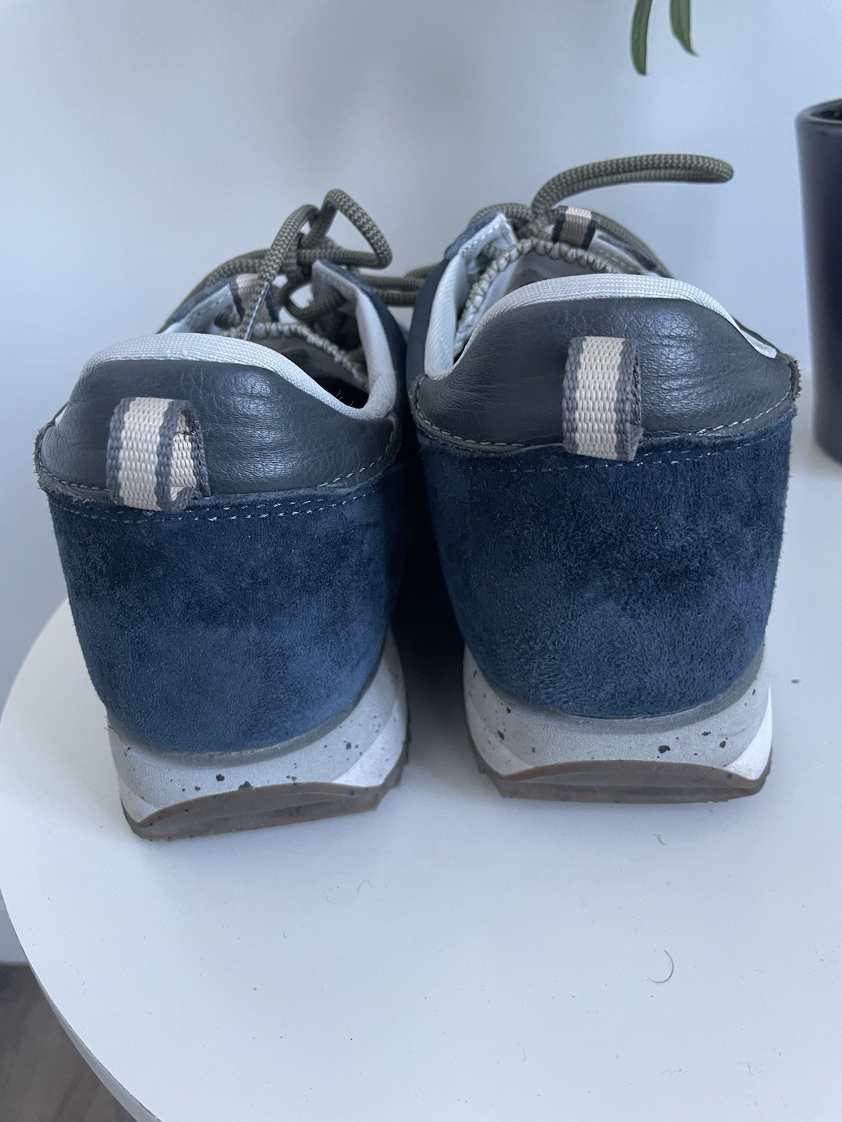 Men Size 11 Saucony Shoes Jazz 81 Peak Premium Navy Suede Accent S70675-2 thumbnail 5