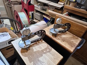 FF Metzger Thickness Tester modified w/Phase II 900-102 Indicator (Lot of 2)