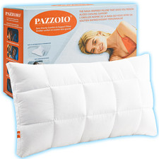 Cooling Adjustable Pillow for Side Sleepers, Luxury Queen Size Bed Pillow with B