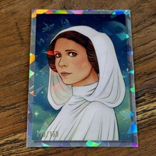 2023 Topps Chrome Star Wars Galaxy Trading Cards Checklist and Odds 22