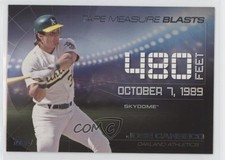 2015 Topps Update Tape Measure Blasts Jose Canseco #TMB-1 19zq