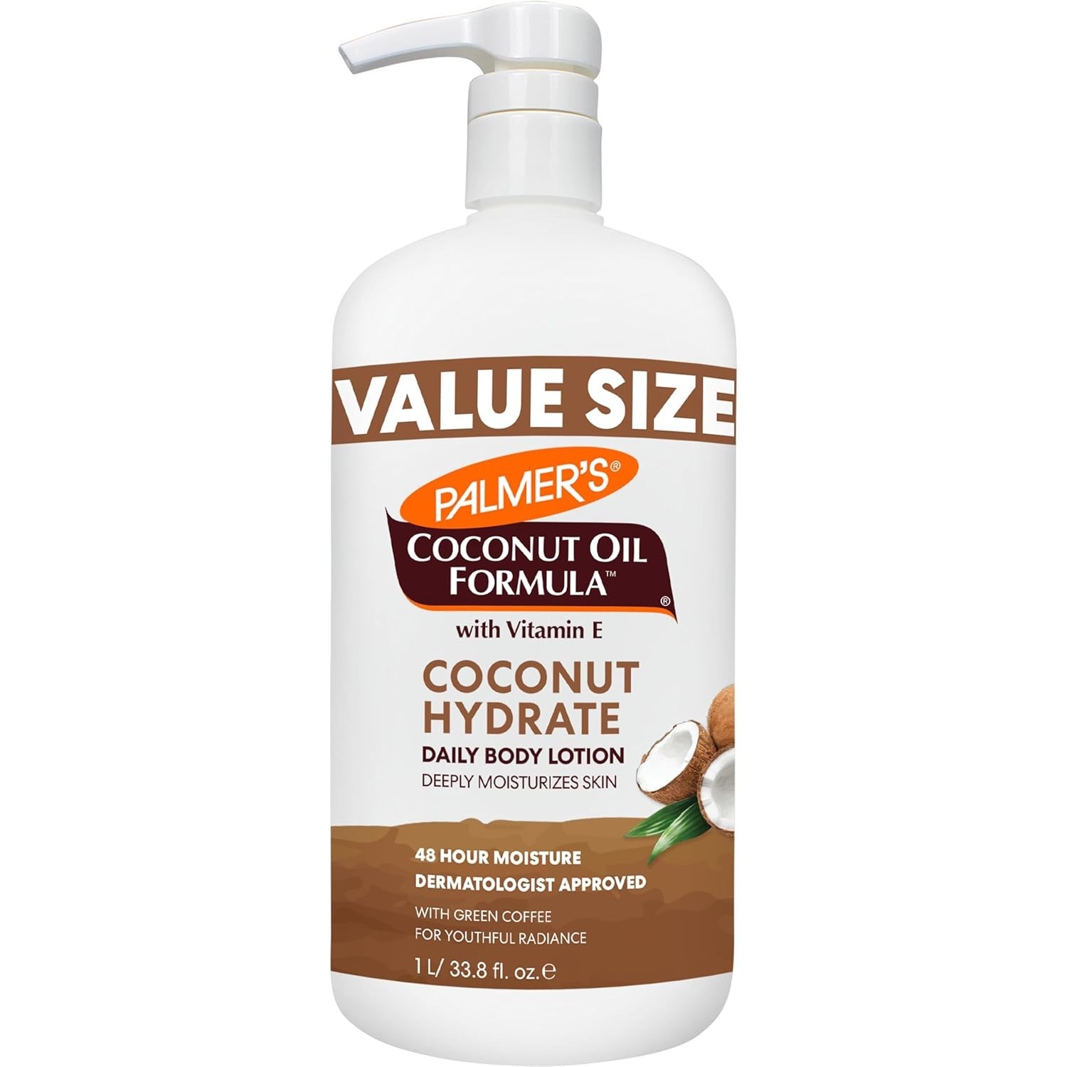 33.8 Oz &ndash; Coconut Oil Or Raw Shea Formula For Dry Skin