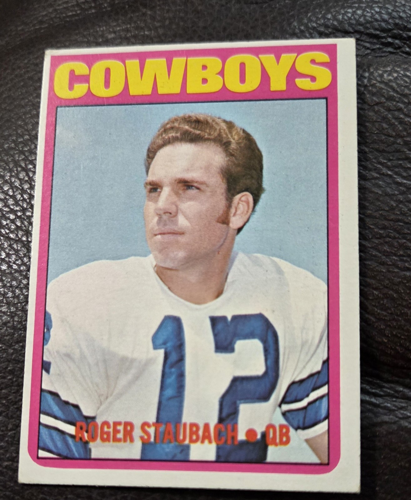 Roger Staubach 1972 Topps FOOTBALL Rookie Card #200