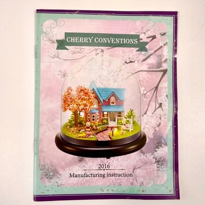 Cute Room DIY Rotating Music Globe DIY Kit w/ LED Cherry Conventions #2016