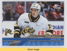 2024-25 Upper Deck CHL Blue Tyson Doucette #151 READ 0kv2