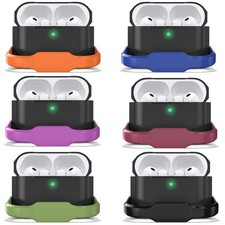 For AirPods Pro/Pro 2/Pro 3/For AirPods 4 Case Rugged Hybrid Bumper Cover Strap