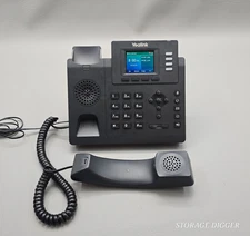 Yealink SIP-T33G Business IP Phone HD Voice 2.4" Color Screen Dual-Port - Black