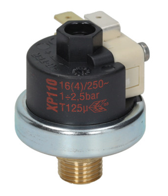 Pressostat DRUCKSCHALTER XP110 125 - 1-2,5 BAR 1/4'' für ISOMAC