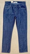 Levis 511 Slim Fit Jeans Boys Size 20 Reg 32x32 tag 30x30 Dark Blue Denim NEW