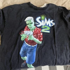 Retro The Sims 2 Promo Unisex T-Shirt Gift For Fan S-5XL