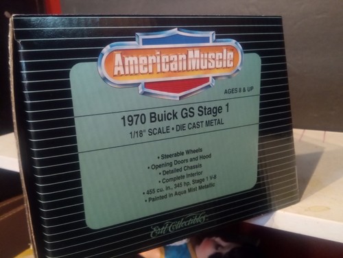1970 BUICK GS STAGE 1 ERTL 1:18 1998 Nationals Die-cast Model Car Paperwork - Picture 15 of 16