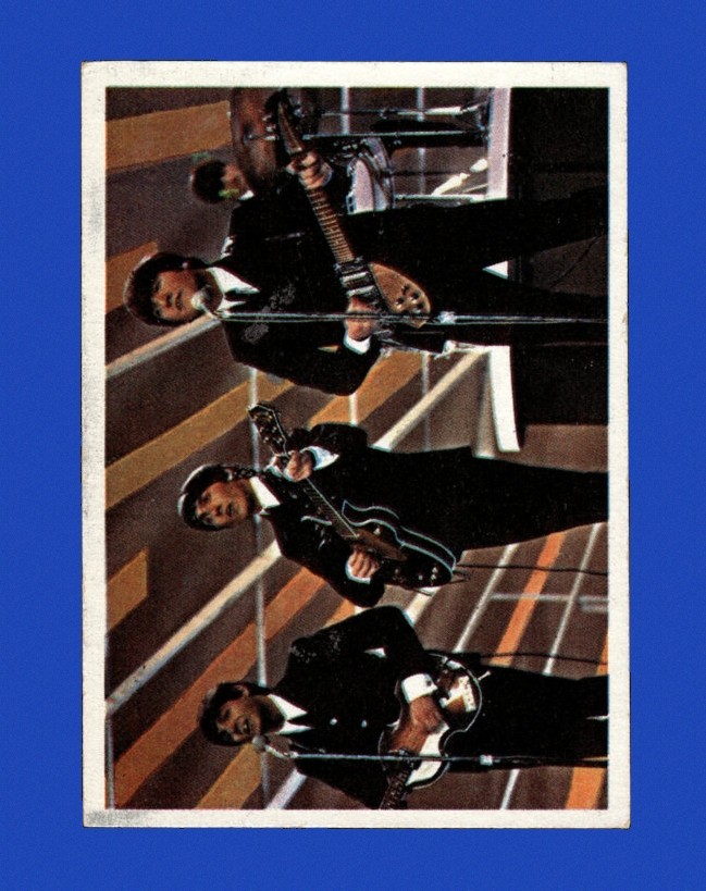 1964 Topps Beatles Diary Set-Break # 49A John, Paul, George, Ringo EX-EXMINT