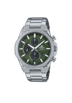 Casio Edifice Herrenuhr Solar Saphirglas Grün 10BAR EFS-S570D-3AUEF, Wie neu!