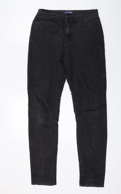Charles Vogele Damen schwarz Denim Skinny Jeans Größe 8 L29 in
