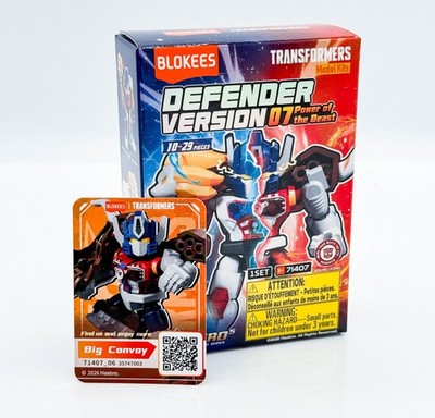 Blokees Transformers Defender Vol. 07 Model Kit - Big Convoy Prime - New