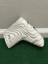 Ping PLD Blade Putter Golf Head Cover White Used Condition SAME DAY SHIP