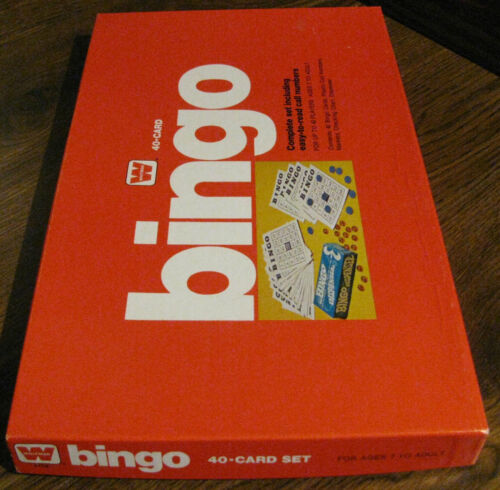 Complete Vintage 1974 BINGO by Whitman w 40 BINGO Cards MINT RARE #4709 - Picture 3 of 10