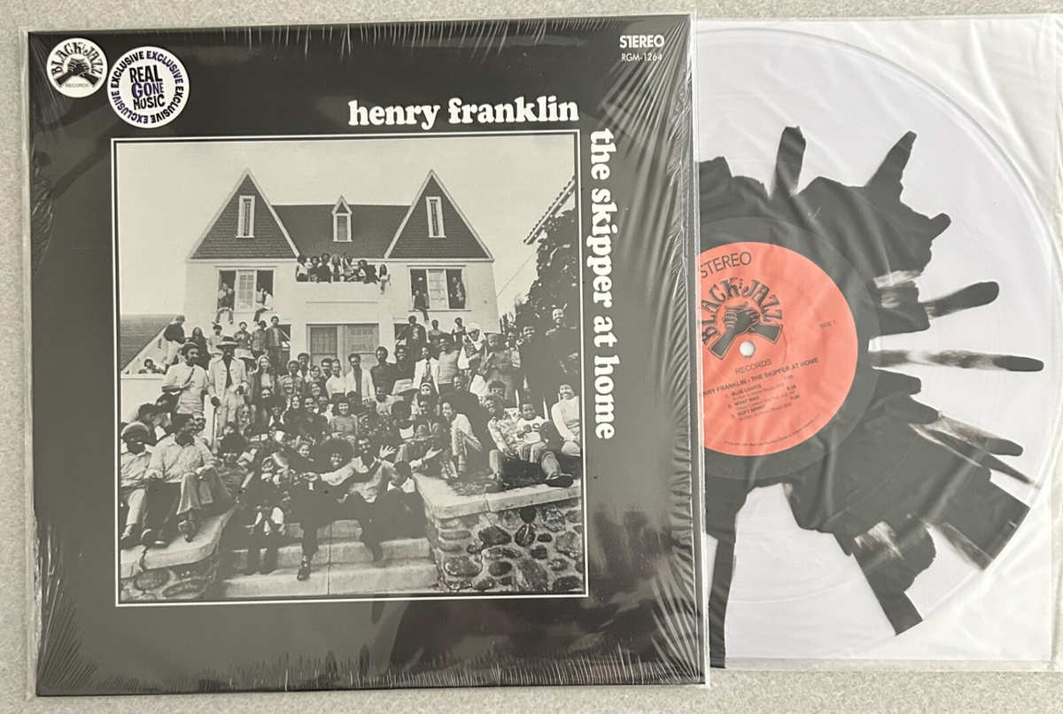 Henry Franklin Skipper At Home LP Black Jazz Clear w/ Black