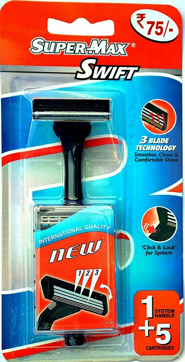 2 x Super Max Swift Razor for men free ship