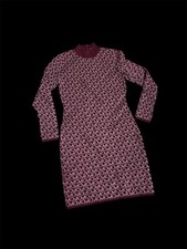 MK Michael Kors Sweater Dress Burgundy Size Small