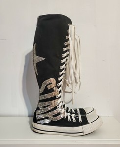 knee high converse size 9
