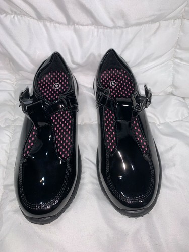 Zapatos Mary Jane Style para niños negros con patente talla 5 - Imagen 2 de 6