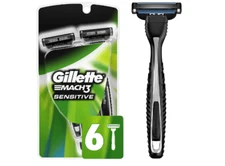 Disposable Razors Sensitive Skin Powerglide Blades Lubrication Easy Glide 6 Pack