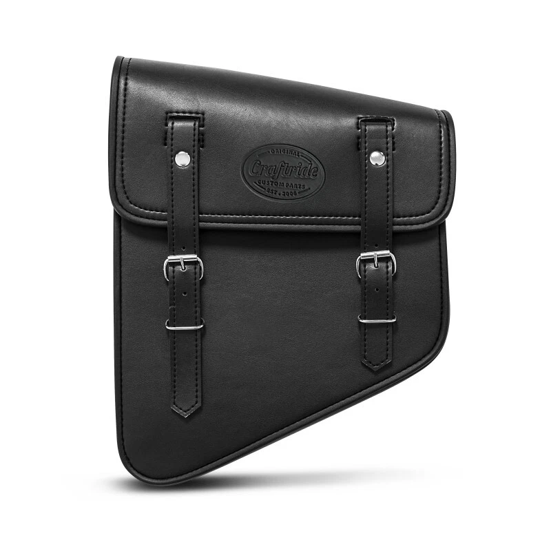 Motorcycle Solo Saddle Bag Utah 11l Swing Arm Side Bag for Chopper