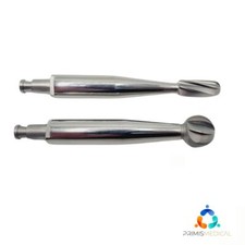Hudson Burs Orthopedic  (1) 16mm Round & (1) 9mm Conical Set of 2 NEW