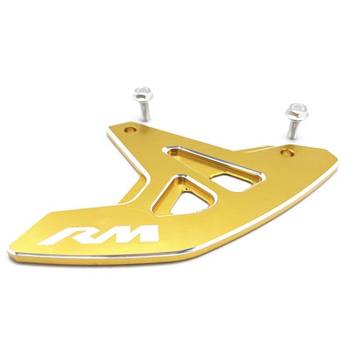 RM LOGO Rear Brake Disc Rotor Guard Cover For Suzuki RM250 RM 125 2005