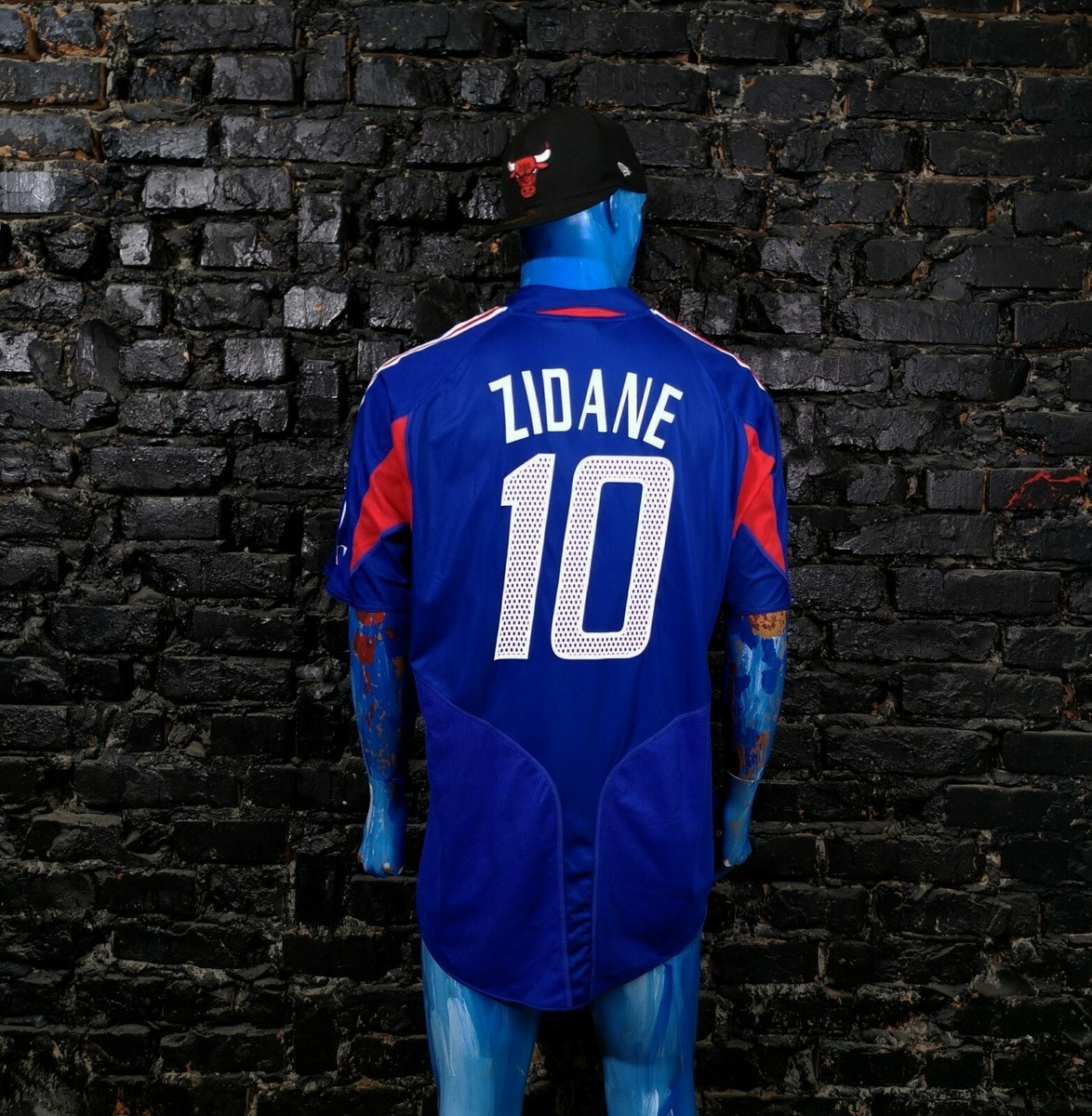 Zidane France Team Home football shirt 2004 - 2006 Adidas Zidane France Team Home football shirt 2004 - 2006 Adidas