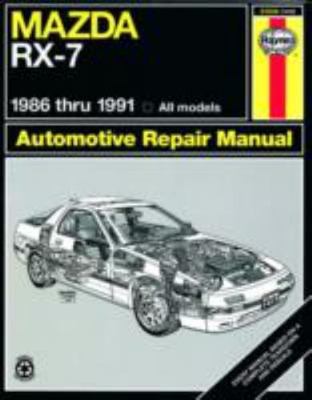 1986-1991 Haynes Mazda RX-7 Repair Manual
