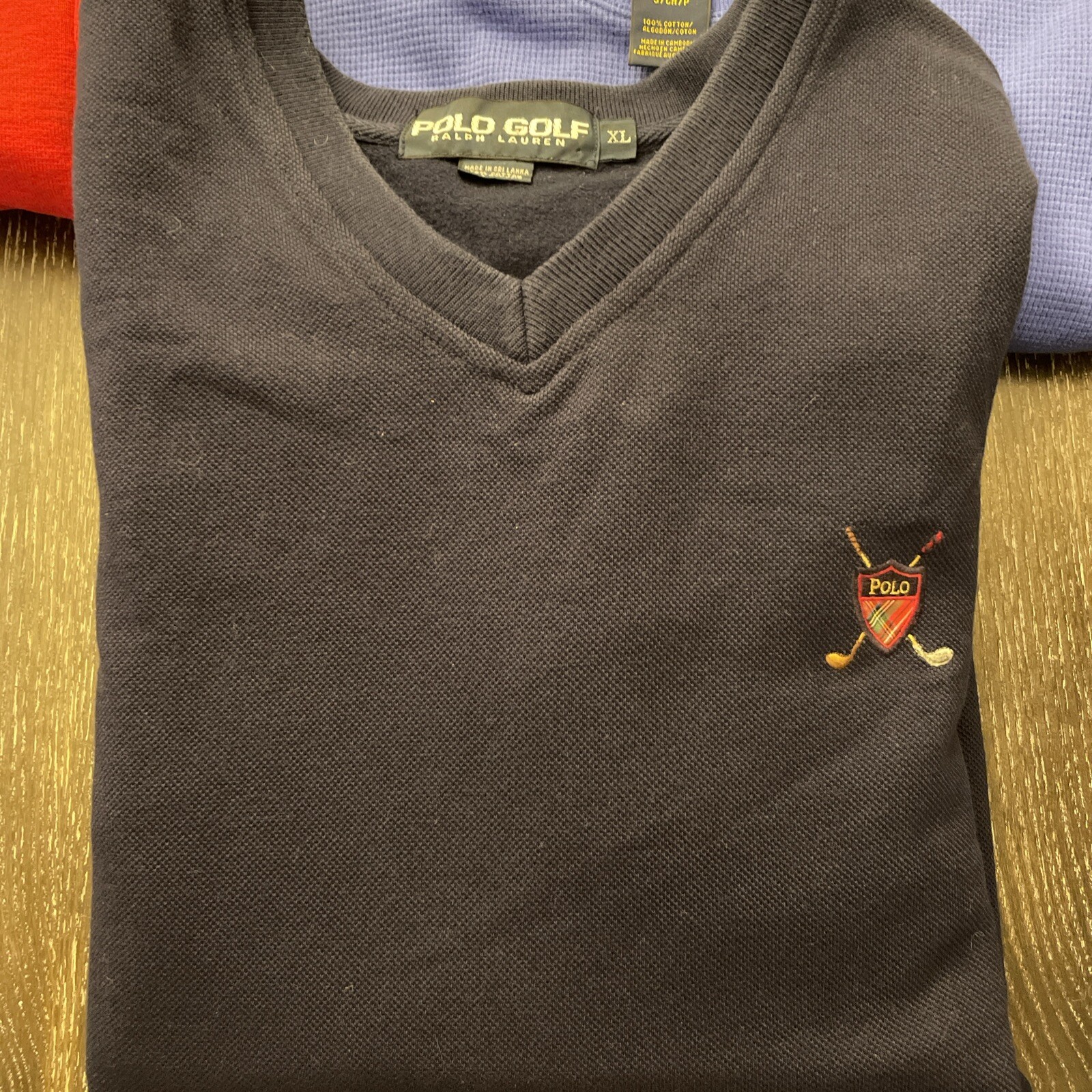 PONY Polo Ralph Lauren assortita LOTTO DI 8 maglioni e felpe manica lunga S L XL