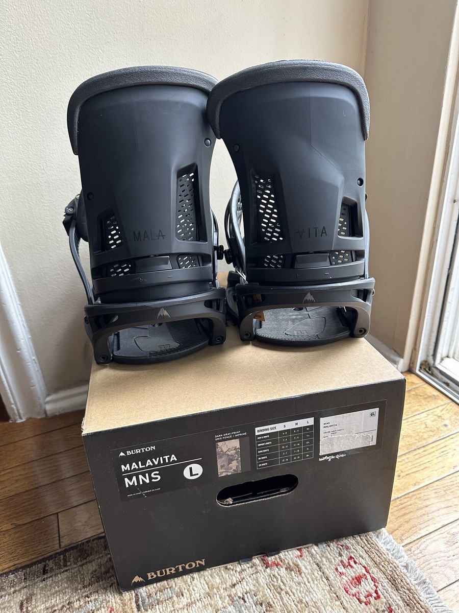 Burton Malavita Mサイズ EST Men's Burton Malavita EST® Snowboard Bindings | Burton.com