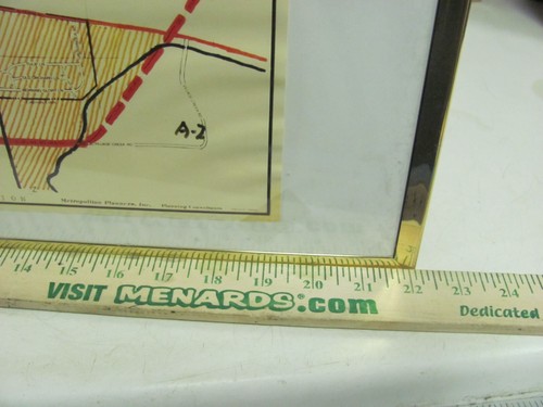 Lot of 2 - Vintage Fayette County and Connersville Indiana Zone Maps 1992 1993 - Picture 8 of 9