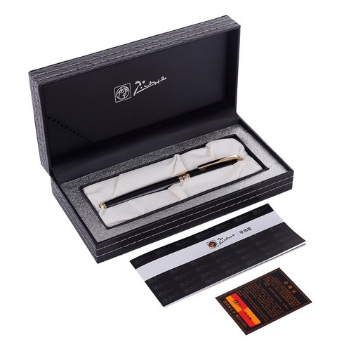 Picasso 918 Dreamy Polka Roller Pen with Ink Refill Black with Gold Silver Clip - Picture 11 of 16