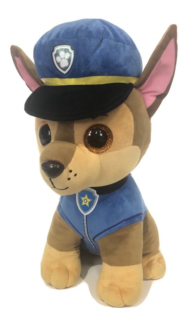 large chase paw patrol stuffed animal