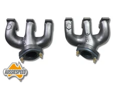 Slant 6 Mopar Valiant Chrysler Dutra Dual exhaust headers 225 by Aussiespeed